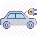 Electric Car Electricity Innovation Icon
