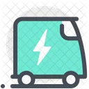 Electric Car Energy Icon