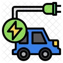 자동차 생태 전기 아이콘
