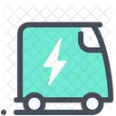 Electric Car Energy Icon