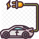 Electric Car Eco Car Electric Vehicle Icon