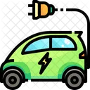 Electric Car Electric Car Electric Vehicle Icon