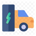 Electric Car Car Battery Icon