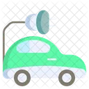 Car Electric Transportation Icon