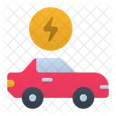 Electric Car  Symbol