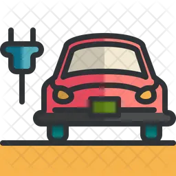 Electric Car  Icon