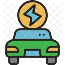 Electric Car  Icon