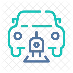 Electric Car  Icon