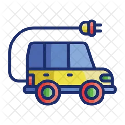 Electric Car  Icon