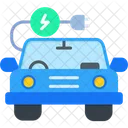 Electric Car Vehicle Power Icon