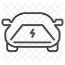 Electric car battery  Icon