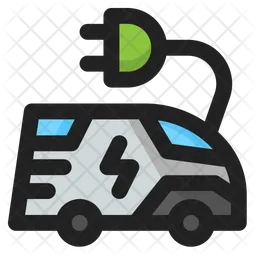 Electric Car Charger  Icon