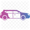 Electric Car Icon Ev Electric Vehicle Icon
