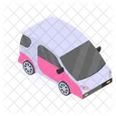 Electric Car Small Car Icon