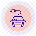 Electric Car Icon