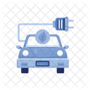Electric Car  Icon