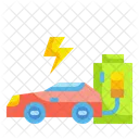 Electric Car  Icon