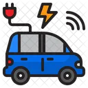 Electric Car  Icon