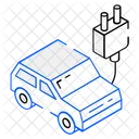 Electric Car  Icon