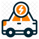 Electric Car  Icon