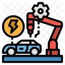 Electric Car Service  Icon