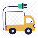 Electric cargo truck  Icon
