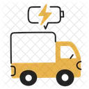 Electric cargo truck  Icône