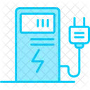 Electric Charge City Elements Battery Icon