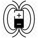 Electric Charge Field Electric Field Electromagnetic Field Icon