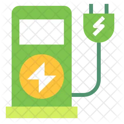 Electric Charging Station  Icon