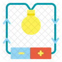 Electric Current Electricity Flash Icon