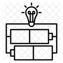 Electric Current  Icon
