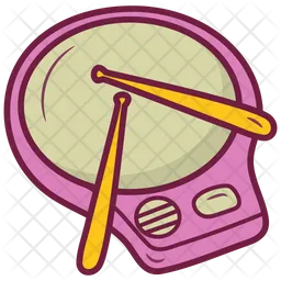 Electric Drum  Icon