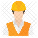 Electric Engineer Engineer Worker Icon