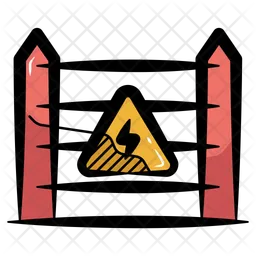 Electric Fence  Icon