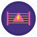 Electric Fence Fence Smart Home Icon