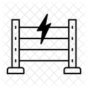 Electric Fence Fence Smart Home Icon