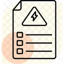 Electric File Electric File Icon