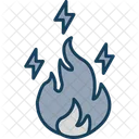 Electric Fire  Icon