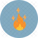 Electric fire  Icon