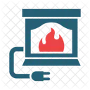 Electric Fireplace Fireplace Fire Icon
