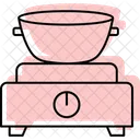 Electric Fondue Pot Icon