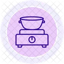 Electric Fondue Pot Icon