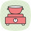 Electric Fondue Pot Icon