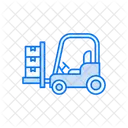 Electric fork lift  Icon