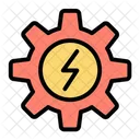 Electric Gear  Icon