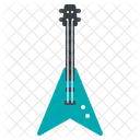 Electric Guitar Rock Icon