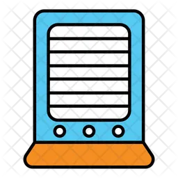 Electric heater  Icon