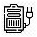 Space Heater Electric Icon