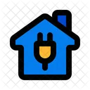 Electric home  Icon